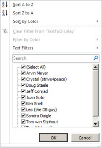 Filter Hyperlinks using AutoFilter